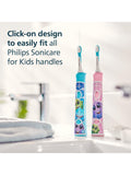 Philips Sonicare Kids replacement toothbrush heads blue pack of 4, UK version