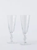 John Lewis x Sanderson champagne flute set of 2 220ml, imported from the UK