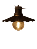 NOMA 6 LED scallop festoon lights black 3.5m - British product