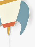 John Lewis kids rocket wall light painted finish - British product