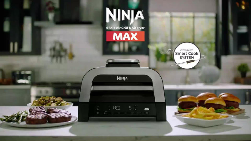 Ninja 6-in-1 MAX Grill & Air Fryer 3.8L, imported from the UK