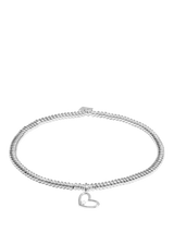 John Lewis Joma Jewellery A Little Happy 18th Birthday Lab Grown Diamond Bracelet, Silver- Buy online at McGrocer