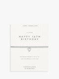 Joma Jewellery lab grown diamond birthday bracelet (British brand)