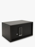 WOLF vegan leather watch winder and safe 4 module black - British product