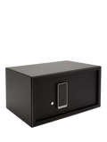 WOLF vegan leather watch winder and safe 4 module black - British product