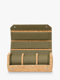 WOLF natural cork triple hexagonal watch roll - British product