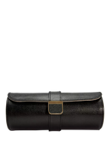 John Lewis WOLF Palermo Leather Double Watch Roll- Buy online at McGrocer