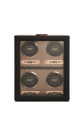 WOLF Axis vegan leather 4-module watch winder, imported from the UK