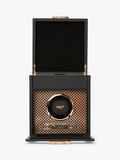 WOLF Axis vegan leather watch winder copper 1 module, UK version