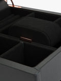 WOLF Axis vegan leather watch winder copper 1 module, UK version