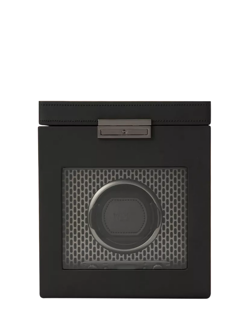 WOLF Axis vegan leather watch winder, imported from the UK