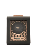 John Lewis WOLF Axis Vegan Leather 1 Module Watch Winder- Buy online at McGrocer