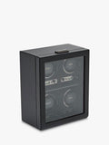 WOLF British Racing vegan leather 4 module watch winder, UK version