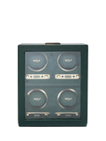 WOLF British Racing Vegan Leather 4 Module Watch Winder
