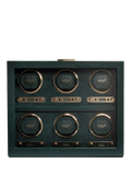 Wolf British Racing Vegan Leather 6 Module Watch Winder