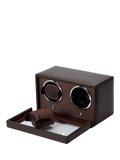 WOLF Cub vegan leather 2 module watch winder - British product