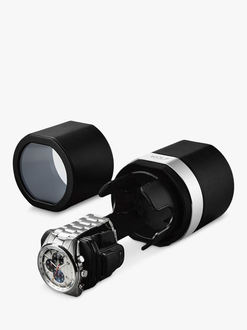 WOLF Rocket travel watch winder black (British brand)