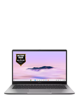 John Lewis ASUS Chromebook Plus CX14 Laptop, Intel Core 3, 8GB RAM, 128GB eMMC, 14 Full HD, Grey- Buy online at McGrocer