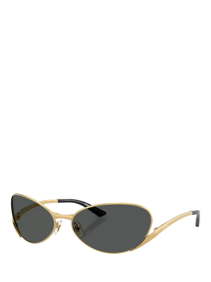 Versace VE2285 Unisex Oval Sunglasses 64mm