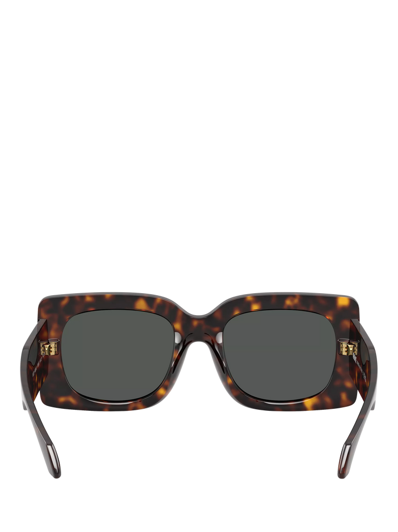 Versace square sunglasses tortoise grey 54mm, UK version