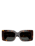 Versace square sunglasses tortoise grey 54mm, UK version