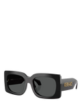 Versace black women's square sunglasses (British brand)