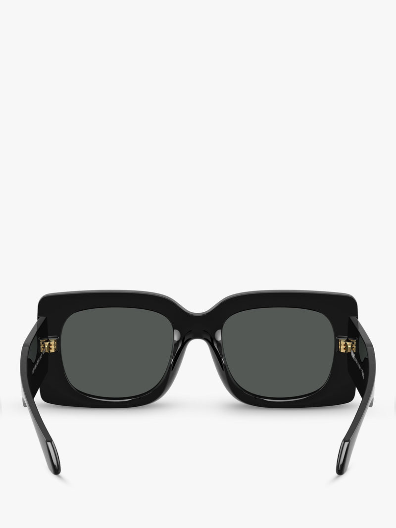 Versace black women's square sunglasses (British brand)