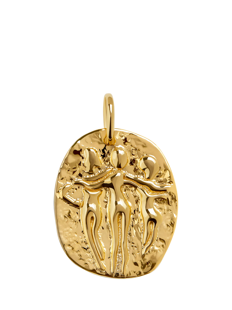 Monica Vinader Sisterhood Pendant gold vermeil, UK version