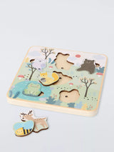 John Lewis John Lewis Wooden Woodland Animal Sounds Puzzle- Buy online at McGrocer