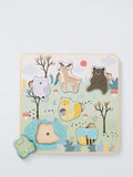 John Lewis wooden woodland animal sounds puzzle, imported from the UK