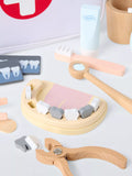 John Lewis Wooden Dentist Kit, imported from the UK