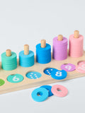John Lewis Wooden Counting Stackers toy (British brand)