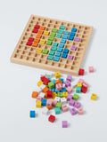 John Lewis wooden multiplication blocks educational toy - British product