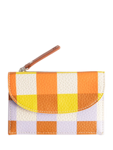 John Lewis Caroline Gardner Check Card Holder Coin Purse, Multi- Buy online at McGrocer