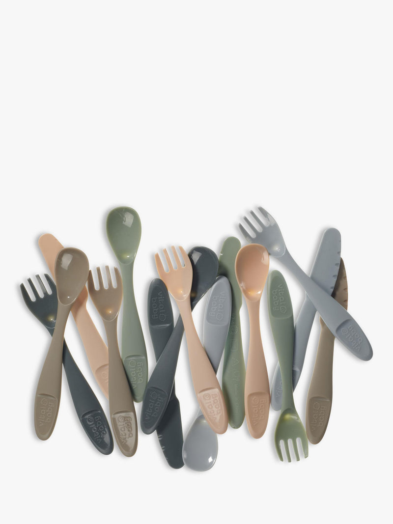 Vital Baby Toddler Cutlery Set 15 Pieces Multi (British brand)