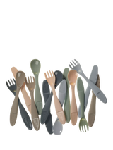 John Lewis Vital Baby Nourish Perfectly Simple Toddler Cutlery Set 15 Pieces Multi- Buy online at McGrocer