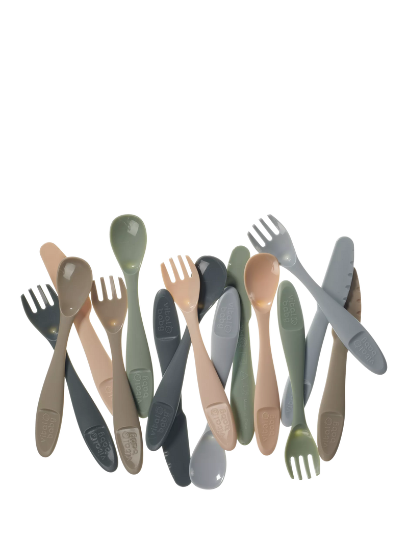 Vital Baby Toddler Cutlery Set 15 Pieces Multi (British brand)