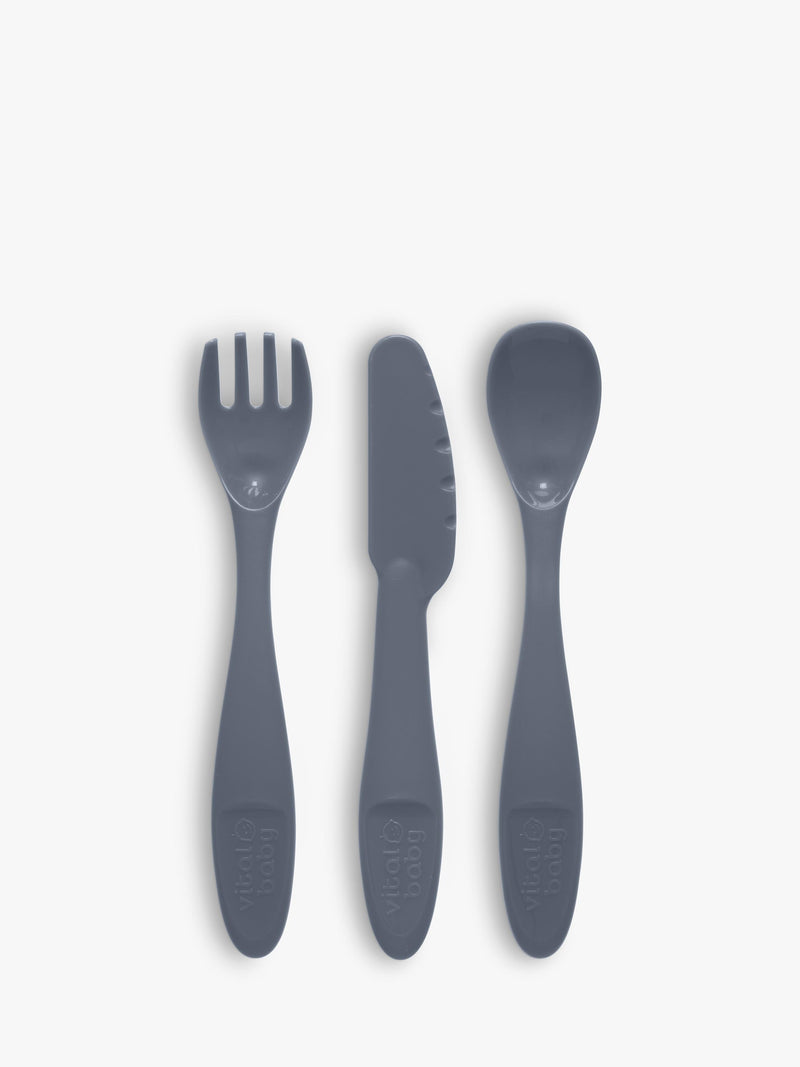 Vital Baby Toddler Cutlery Set 15 Pieces Multi (British brand)