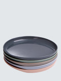 Stackable Toddler Feeding Plates with Scooped Sides Pack of 5