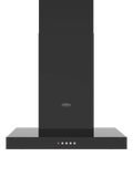 Belling T shaped chimney hood Black 790x598x450mm (British brand)