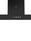 Belling T shaped chimney hood Black 790x598x450mm (British brand)