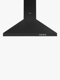 Belling black chimney cooker hood 660mm height - British product