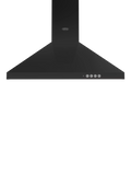 Belling black chimney cooker hood 660mm height - British product