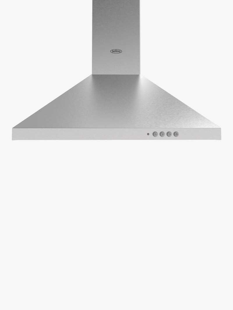 Belling chimney cooker hood stainless steel, imported from the UK
