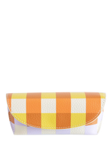 John Lewis Caroline Gardner Check Multi Glasses Case- Buy online at McGrocer