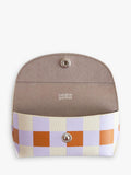 Caroline Gardner multi check glasses case - British product
