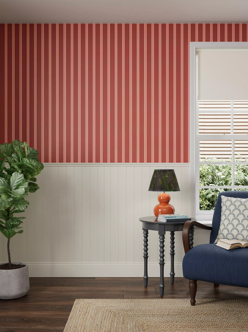 John Lewis Sanderson Arbre Stripe wallpaper roll - British product