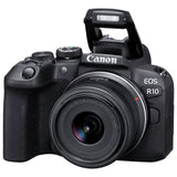 Canon EOS R10 mirrorless camera with 18-45mm IS STM lens - British product