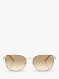 Giorgio Armani square grey gradient sunglasses 54mm, imported from the UK