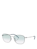 Giorgio Armani square grey gradient sunglasses 54mm, imported from the UK